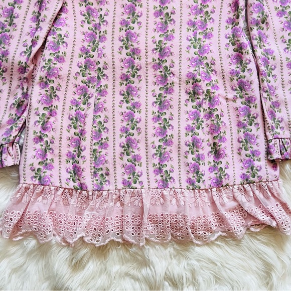 New! LOVESHACKFANCY Moonstone Mini Blazer Dress in Blushing Pink - Picture 14 of 16